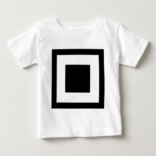 Platz innerhalb eines Platzes Baby T-shirt (Vorderseite)