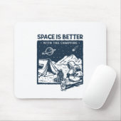 Platz ist besser mit dem Campfire Mousepad (Mit Mouse)