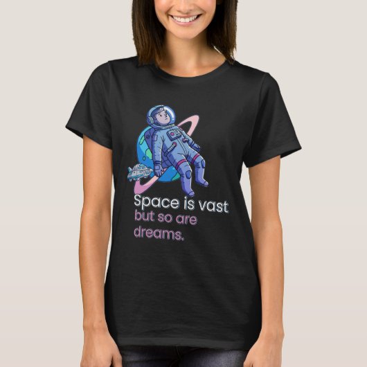 Platz ist groß T-Shirt (Vorderseite)