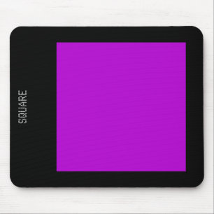 Platz - Lila und schwarz Mousepad