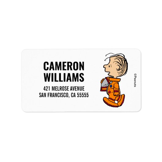 PLATZ | Linus Adressaufkleber (Vorne)