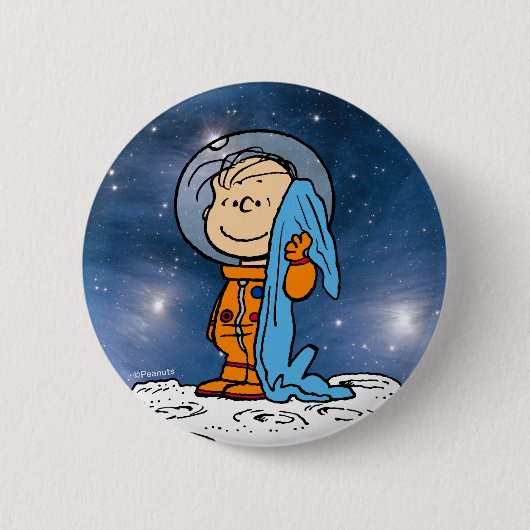 PLATZ | Linus Astronaut Button (Vorderseite)