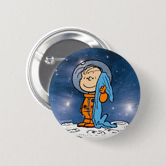 PLATZ | Linus Astronaut Button (Vorne & Hinten)