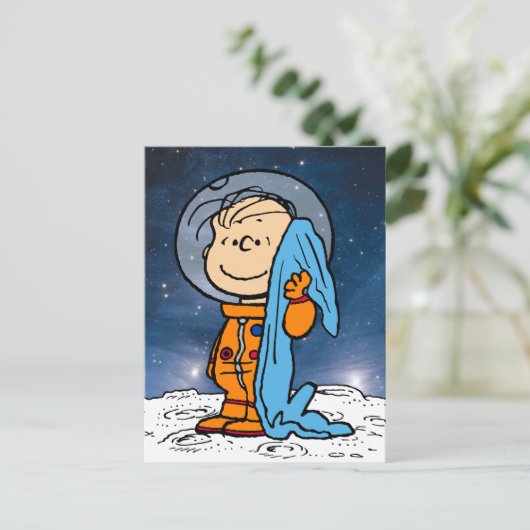 PLATZ | Linus Astronaut Postkarte (Stehend Vorderseite)