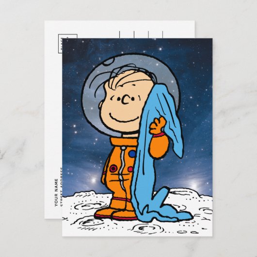 PLATZ | Linus Astronaut Postkarte (Vorne/Hinten)