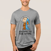PLATZ | Linus Astronaut Tri-Blend Shirt (Vorderseite)