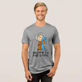 PLATZ | Linus Astronaut Tri-Blend Shirt (Vorderseite voll)