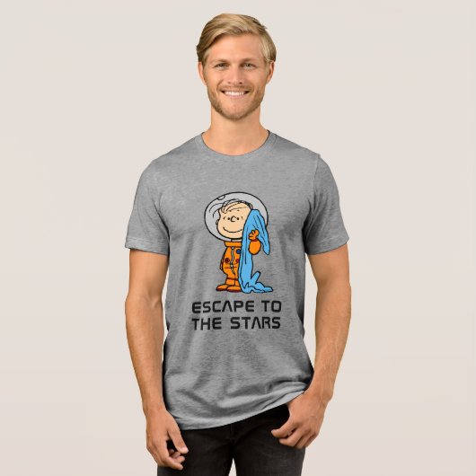 PLATZ | Linus Astronaut Tri-Blend Shirt (Vorderseite voll)