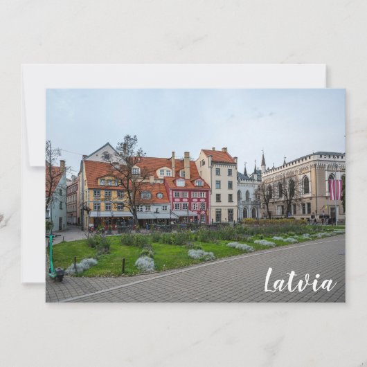 Platz Livu in Riga, Lettland (Vorderseite)