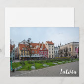 Platz Livu in Riga, Lettland (Vorne/Hinten)