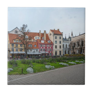 Platz Livu in Riga, Lettland Fliese
