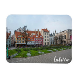 Platz Livu in Riga, Lettland Magnet