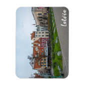 Platz Livu in Riga, Lettland Magnet (Vertikal)