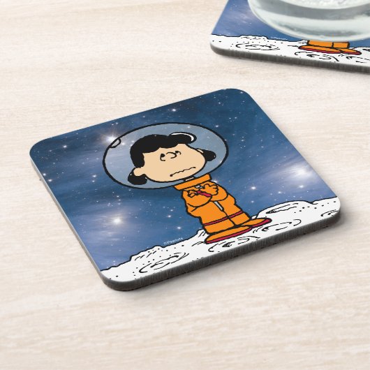 PLATZ | Lucy Astronaut Getränkeuntersetzer (Linke Seite)