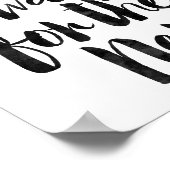 Platz machen für das Neue Poster (Ecke)