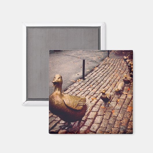 Platz machen für Ducklings Magnet (Vorderseite/Rückseite)