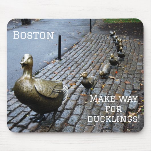 Platz machen für Ducklings Mousepad (Vorne)