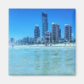 Platz Magnet mit Blick auf Surfers Paradise. (Vorne)