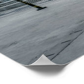 Platz Mazedonien in Skopje Poster (Ecke)