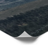 Platz mit Anzeige Poster (Ecke)