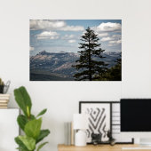 Platz mit Anzeige Poster (Heimbüro)