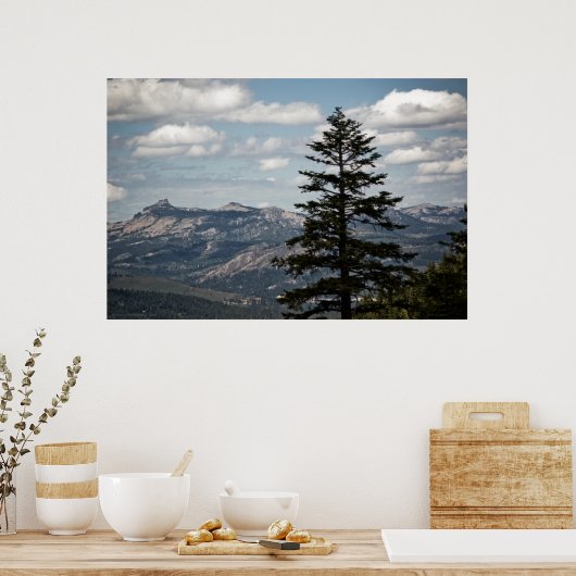 Platz mit Anzeige Poster (Küche)