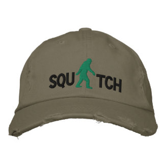 Platz mit großem Logo Bestickte Baseballkappe