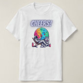 Platz mit Wolf T-Shirt (Design vorne)