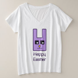 Platz Osterhase Plus Größe T - Shirt