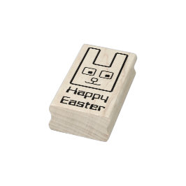 Platz Ostern Briefmarke aus sonniger Gummi Gummistempel