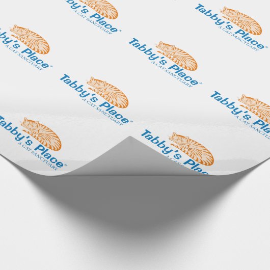 Platz-Packpapier des Tabbys Geschenkpapier (Ecke)