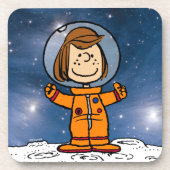 PLATZ | Peppermint Patty Astronaut Getränkeuntersetzer (Vorderseite)