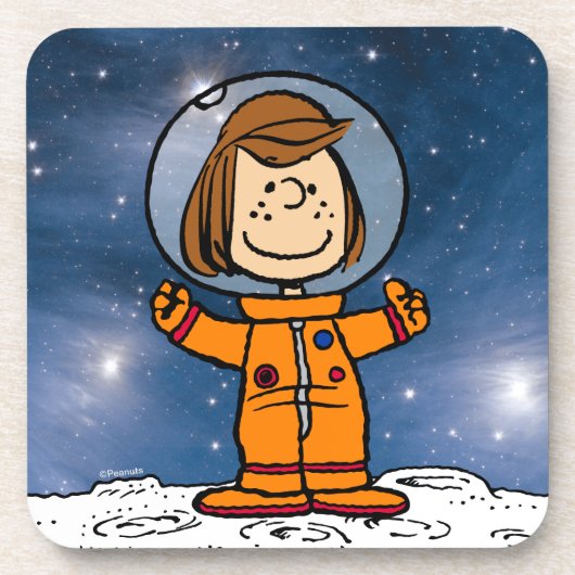 PLATZ | Peppermint Patty Astronaut Getränkeuntersetzer (Vorderseite)