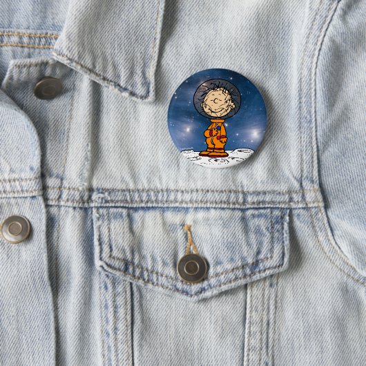 PLATZ | Pigpen Astronaut Button (Beispiel)