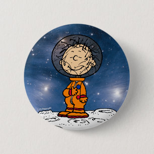PLATZ Pigpen Astronaut Button