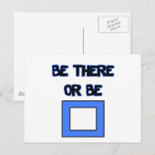 Platz Postkarte (Vorne/Hinten)