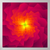 Platz-Rose Poster (Vorne)