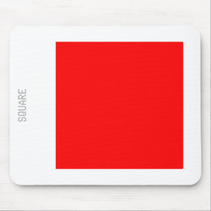 Platz - rot und weiß mousepad