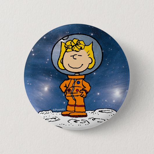 PLATZ | Sally Astronaut Button (Vorderseite)