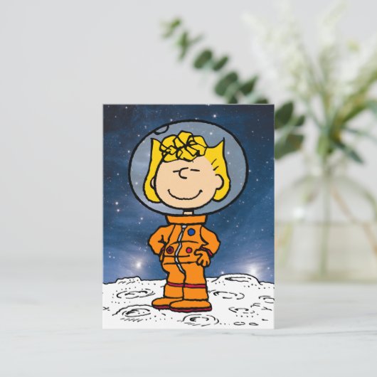 PLATZ | Sally Astronaut Postkarte (Stehend Vorderseite)