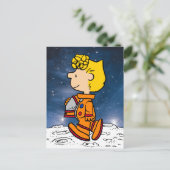 PLATZ | Sally Brown Astronaut Postkarte (Stehend Vorderseite)