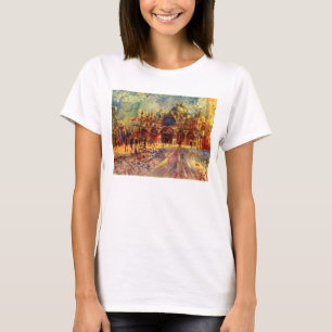 Platz San Marco, Venedig von Pierre Renoir T-Shirt