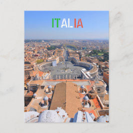 Platz San Peter im Vatikan, Rom, Italien Postkarte