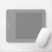 Platz - Schatten von Grau Mousepad (Mit Mouse)
