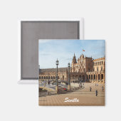 Platz Sevilla Magnet (Vorderseite/Rückseite)