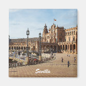 Platz Sevilla Magnet (Vorne)
