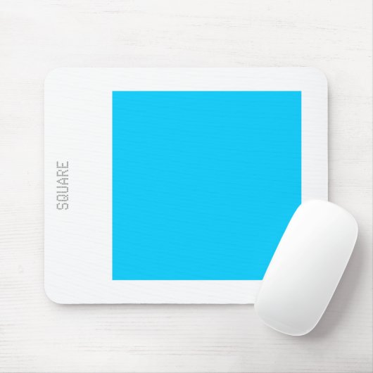 Platz - Sky Blue und White Mousepad (Mit Mouse)
