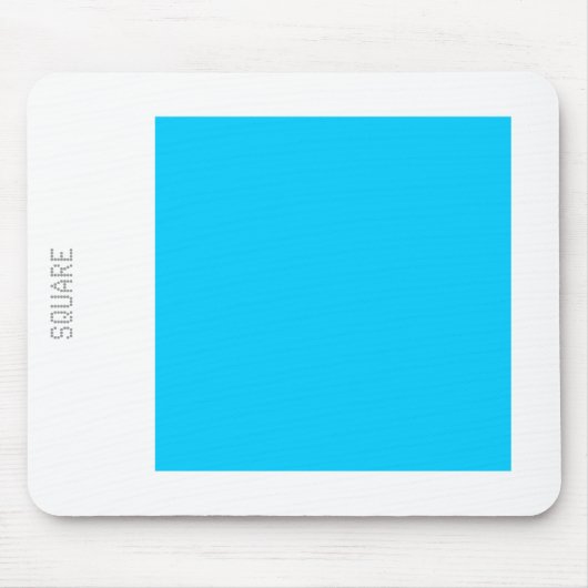 Platz - Sky Blue und White Mousepad (Vorne)