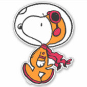 PLATZ | Snoopy Astronaut Aufkleber (Vorderseite)