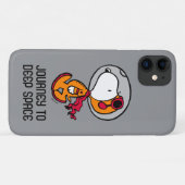 PLATZ | Snoopy Astronaut Case-Mate iPhone Hülle (Rückseite (Horizontal))